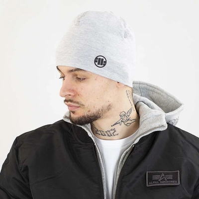 Czapka Zimowa Pit Bull Small Logo II szara