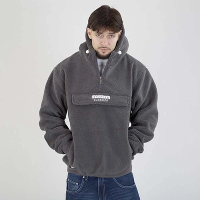 Kurtka Zimowa Mass Hoodie Frontside 2.0 szara