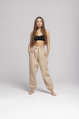 Spodnie dresowe Diil Tag beżowe