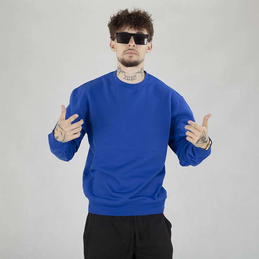 Bluza Crewneck Niemaloga niebieska