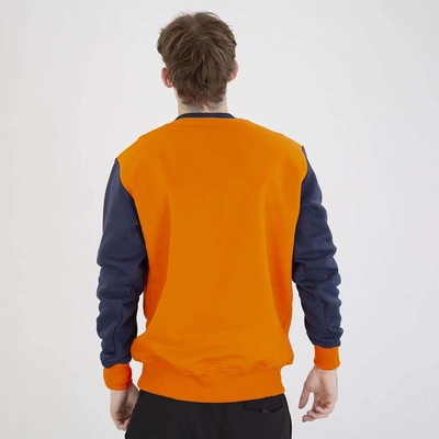 Bluza Diil Crewneck Small Double pomarańczowa granatowa