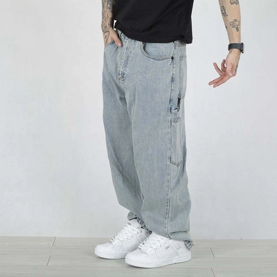 Spodnie Mass Jeans Extra Baggy Fit Prospect czarne