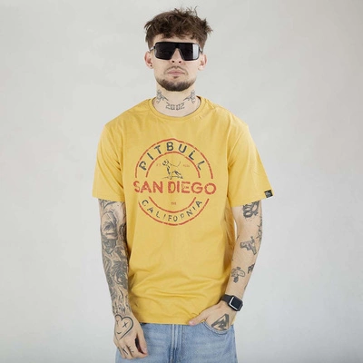 Koszulka Pit Bull San Diego INS. żółta