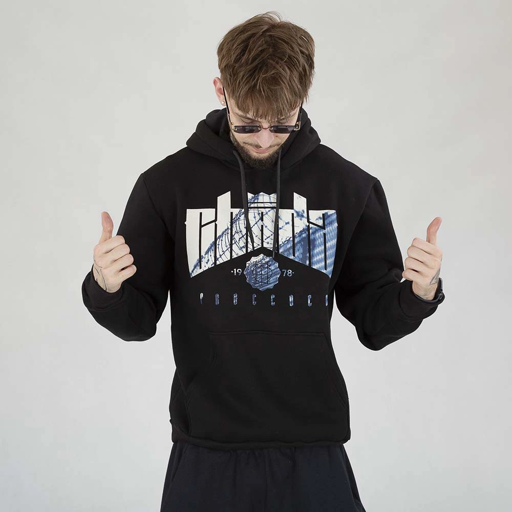 Bluza Chada Hoodie Prison Fence czarna