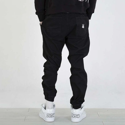 Spodnie Jigga Wear Crown Jogger Jeans black