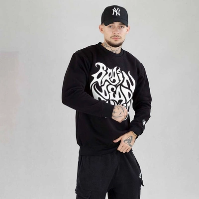 Bluza Brain Dead Familia Crewneck Psylocybe czarna