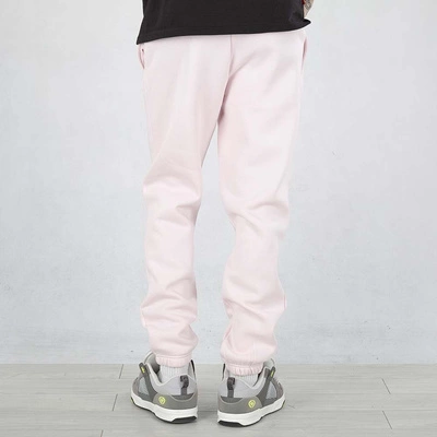 Spodnie Dresowe Jigga Wear Black Crown jasne różowe