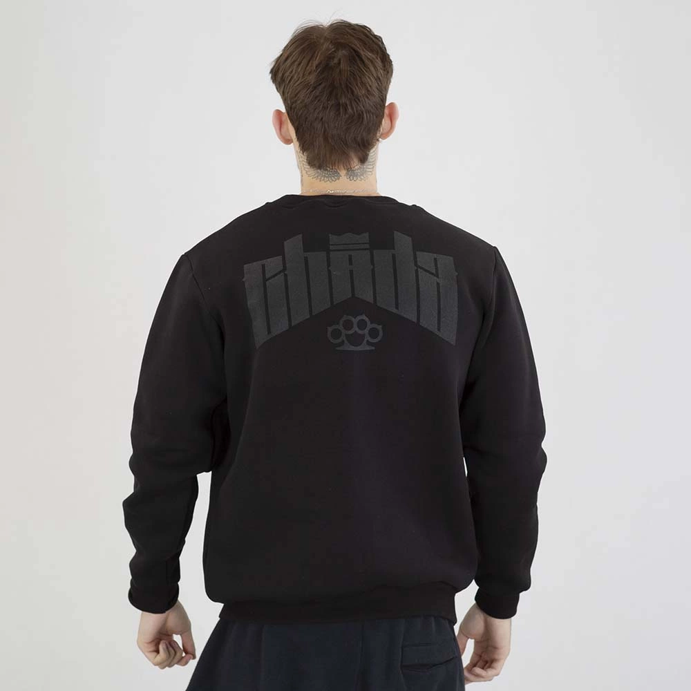Bluza Chada Crewneck Kastet Logo czarna