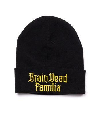 Czapka Zimowa Brain Dead Familia Gothic czarna