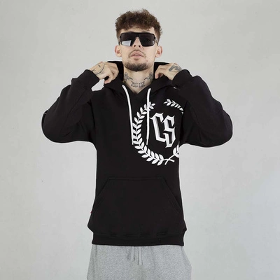 Bluza Hoodie Ciemna Strefa CS Reglan czarna
