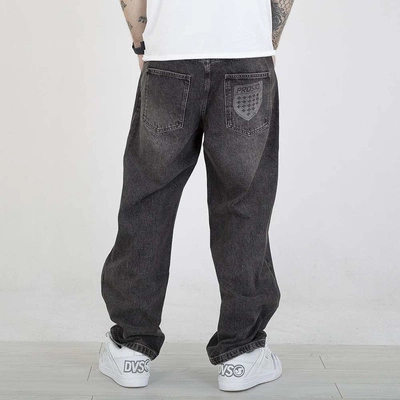 Spodnie Baggy Prosto Shield szare