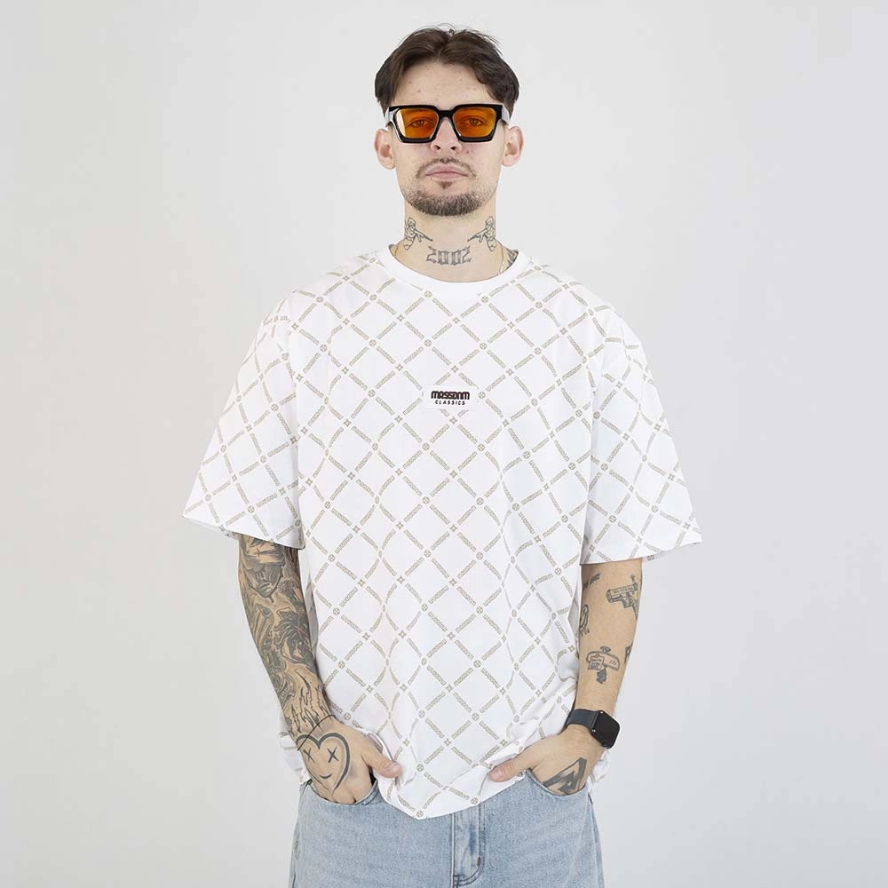 Koszulka Mass Monogram biała