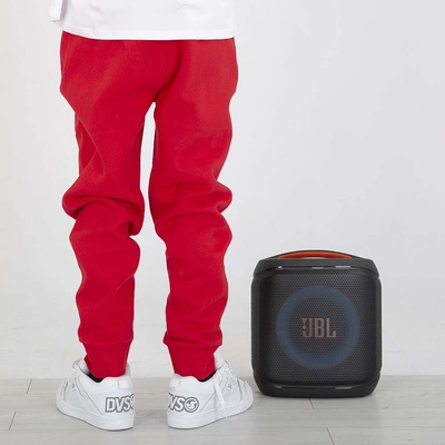 Spodnie Dresowe Pit Bull Small Logo HD czerwone