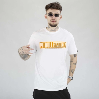 Koszulka Pit Bull Eighty Nine Dog biała