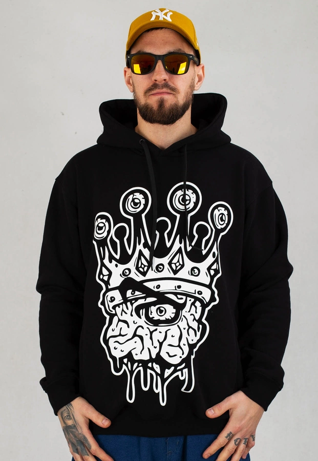 Bluza Brain Dead Familia King czarna