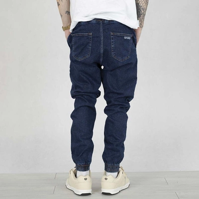 Spodnie Jogger El Polako Regular Jeans Ep Mini ciemne niebieskie