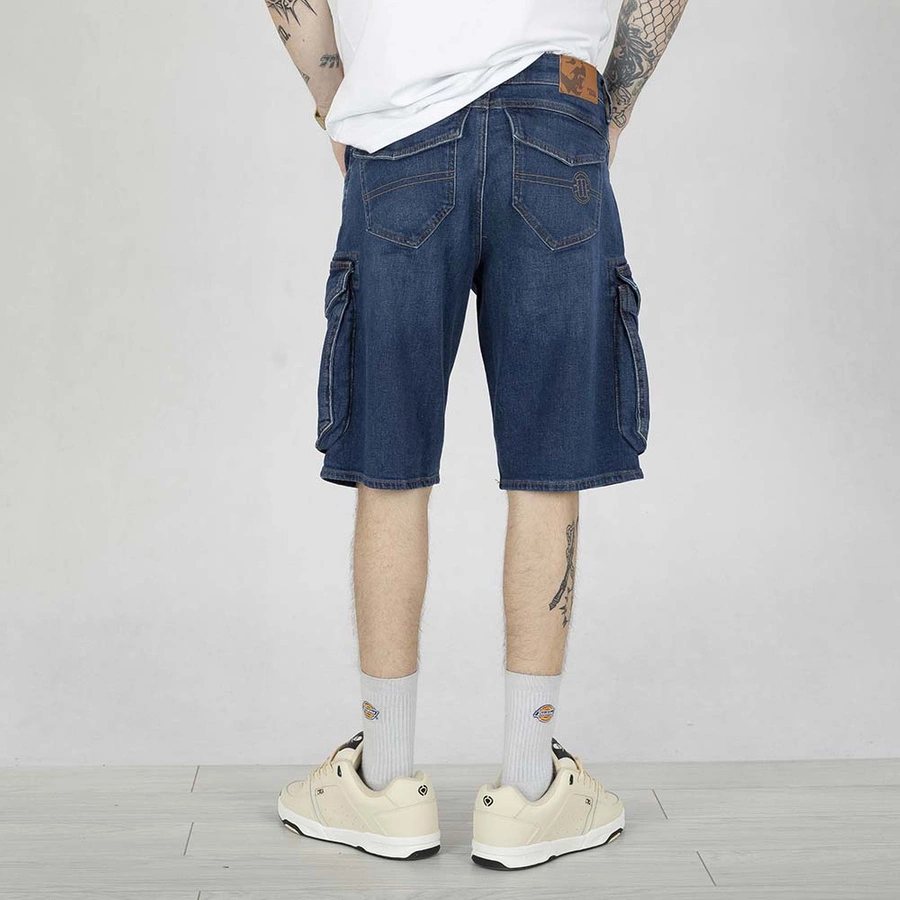 Krótkie Spodenki Pit Bull Longspur Cargo Navy Wash