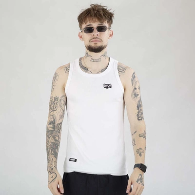 Tank Top Mass Signature Patch biały