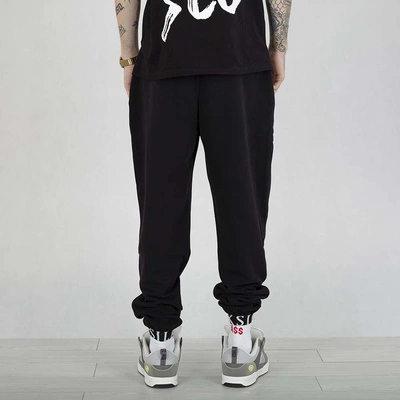 Spodnie dresowe SikSilk SS-26860 czarne