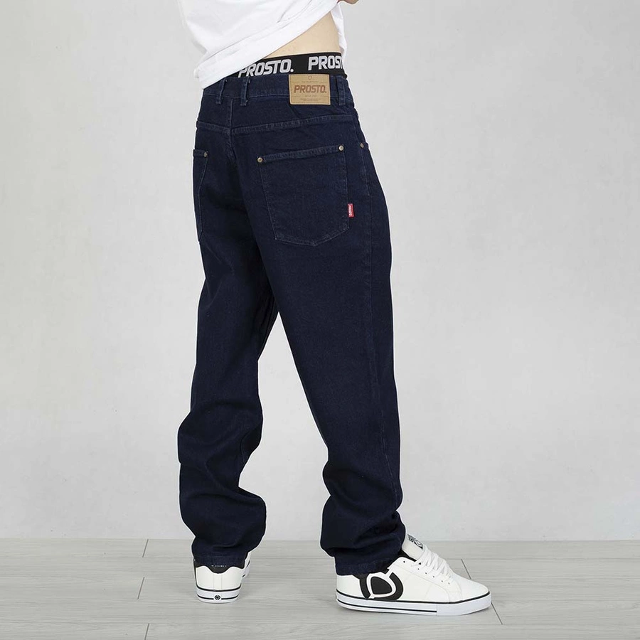 Spodnie Baggy Prosto Oyeah navy jeans