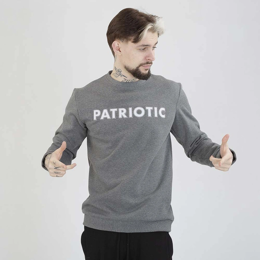 Bluza Patriotic Crewneck P-Classic grafitowa