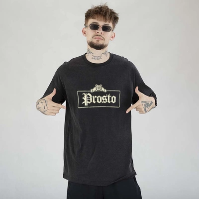 Koszulka Prosto Bull grafitowa