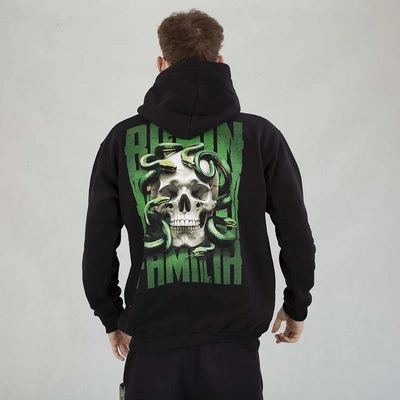 Bluza Brain Dead Familia Hoodie Poison czarna