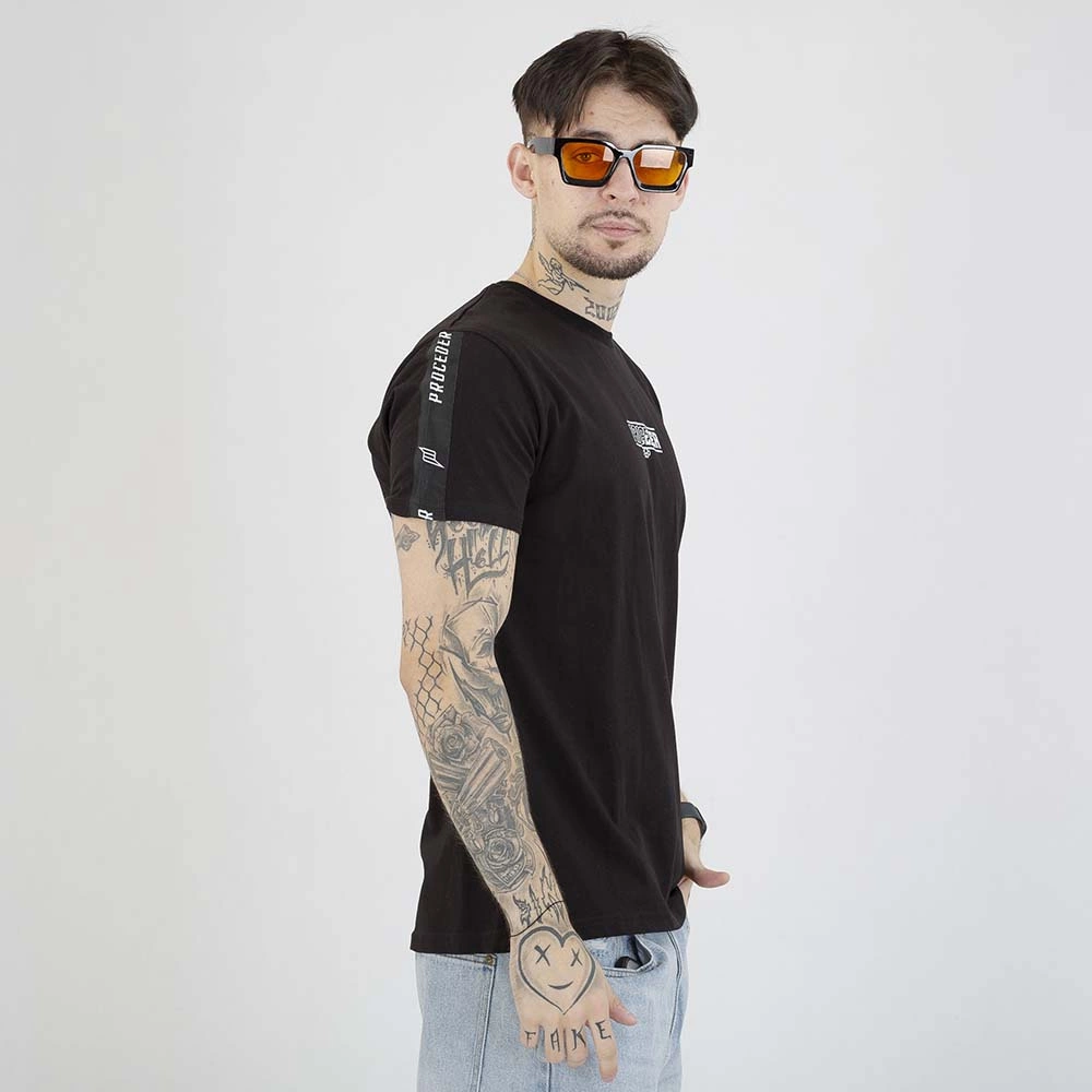 Koszulka Chada Cut Tape czarna