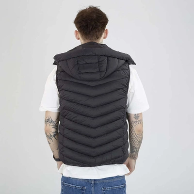 Bezrękawnik I8 Denim Hoodie czarny