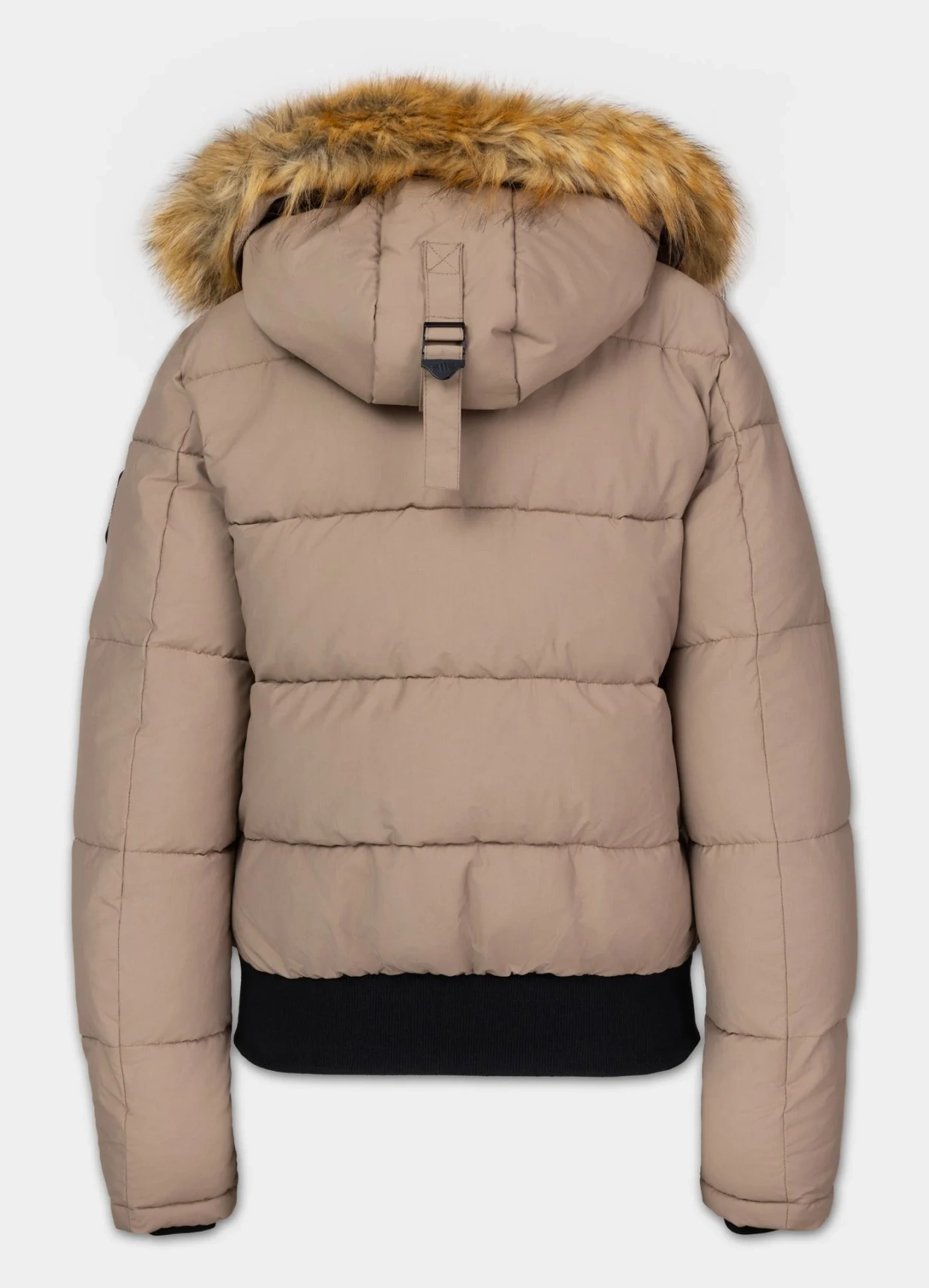 Kurtka Zimowa Pit Bull Azalea ciemna beżowa