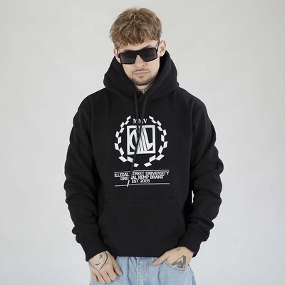 Bluza Diil Hoodie Laur czarna biała