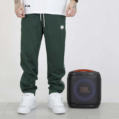 Spodnie dresowe Pit Bull Oldschool Tape Logo zielone