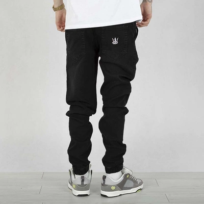 Spodnie Jogger Jigga Wear Crown czarne