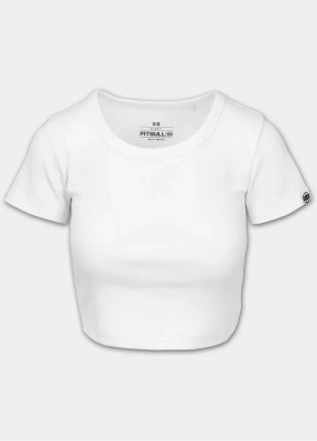 Koszulka Pit Bull Rib Cropped biały