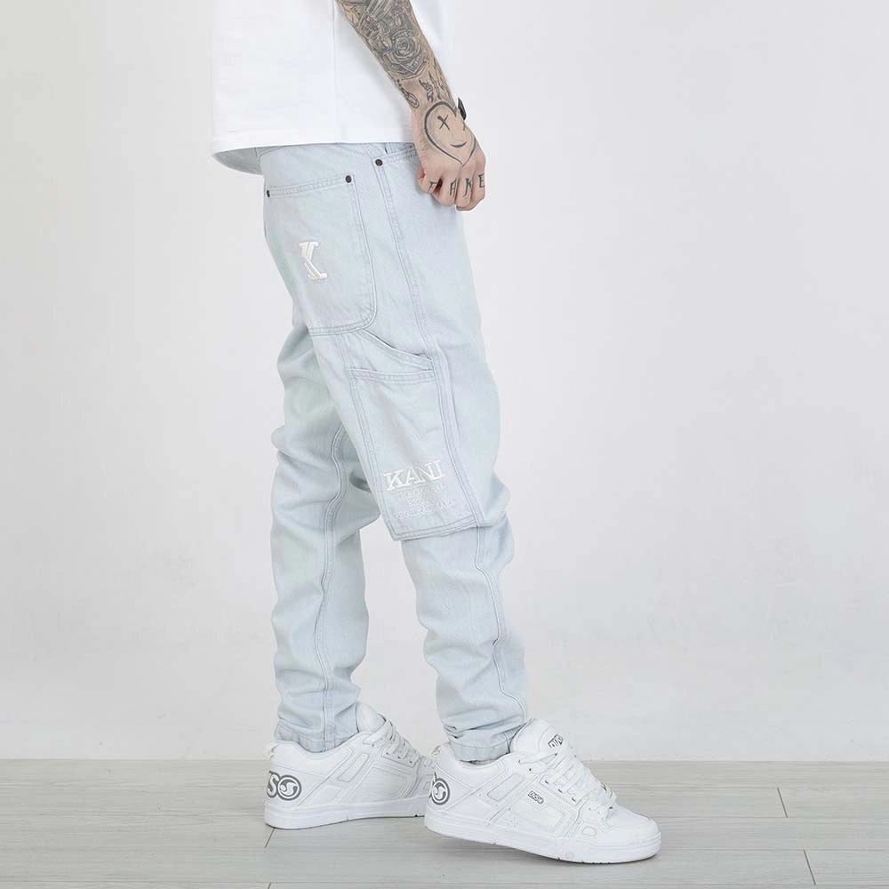 Spodnie Tapered Karl Kani KK Retro Tapered Workwear 6000484 bleached blue