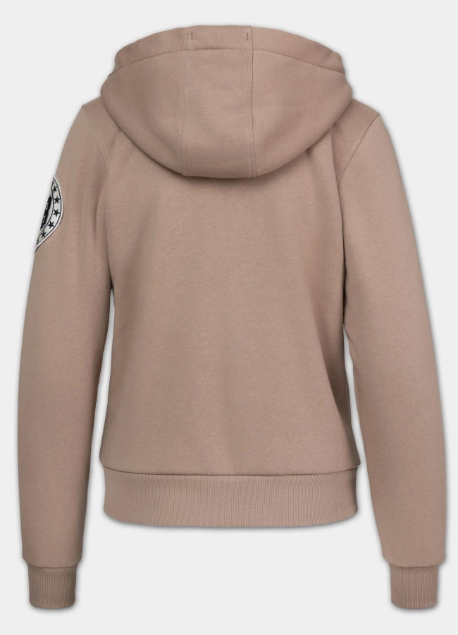Bluza Pit Bull Hoodie Zip Ruffina PB brązowa