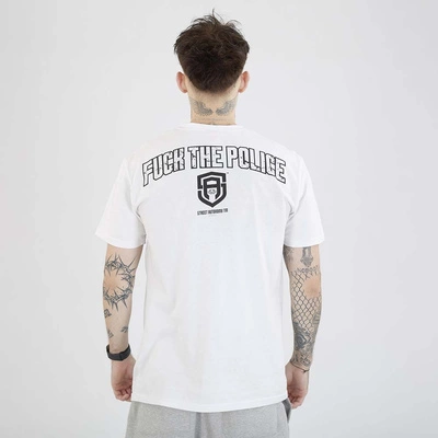 Koszulka Street Autonomy Logo Fuck biała