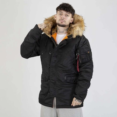 Kurtka Zimowa Alpha Industries N3B VF 59 103141 czarna