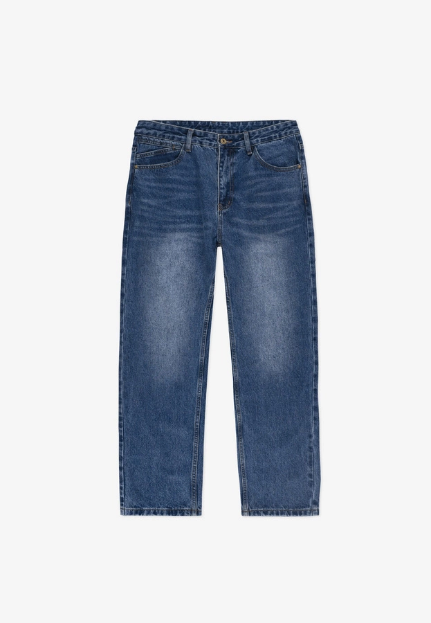 Spodnie Regular Prosto Pulse niebieskie