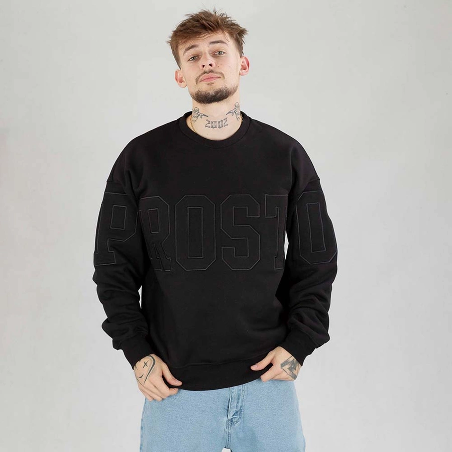 Bluza Prosto Crewneck Quas czarna