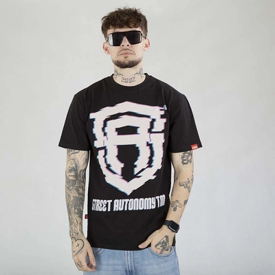 Koszulka Street Autonomy Fala czarna