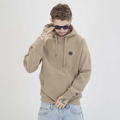 Bluza Pit Bull Hoodie Small Logo beżowa