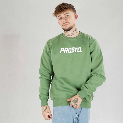 Bluza Prosto Crewneck Yimello zielona