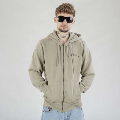 Bluza Pit Bull Zip Hoodie Mt Fuji szara oliwka