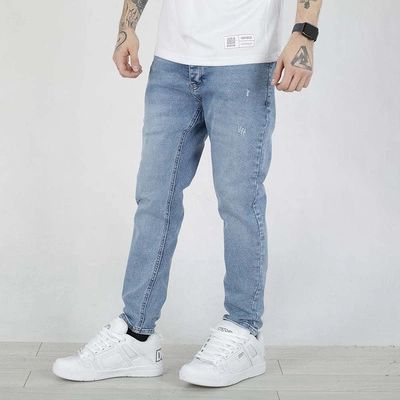 Spodnie I8 Denim SKIN07 Skinny niebieskie