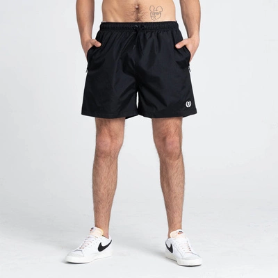 Szorty Ortalionowe Biuro Ochrony Rapu Laur Mini Czarny