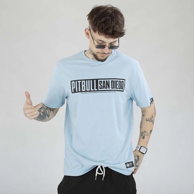 Koszulka Pit Bull Eighty Nine Dog błękitna