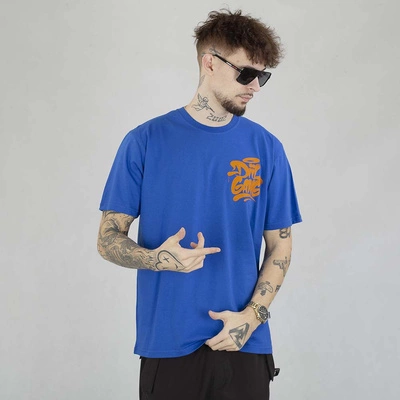 Koszulka Diil Spray niebiesko pomarańczowa