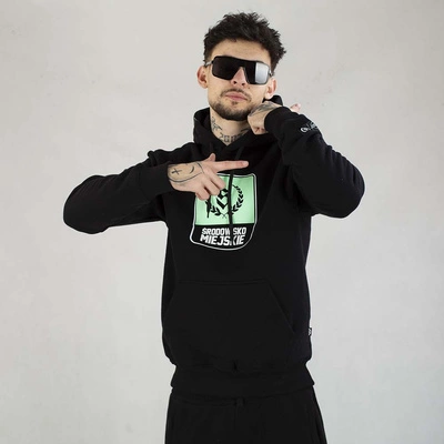 Bluza Środowisko Miejskie Hoode Laur Mint czarna