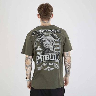 Koszulka Pit Bull Troublemaker zielona
